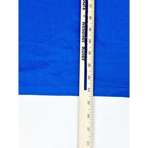 Vintage 80s Hamilton T-Shirt Small Blue Rainbow Single Stitch - Picture 7 of 7